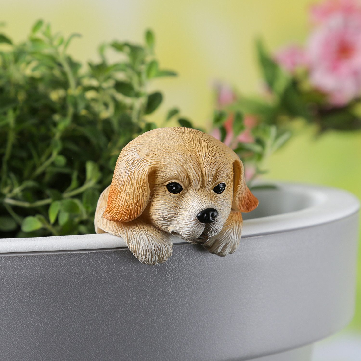 MARELIDA Tierfigur Blumentopfhänger Hund Dekofigur als günstig online kaufen