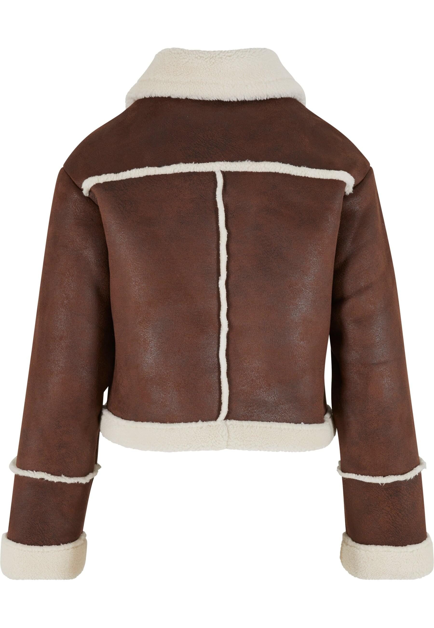 URBAN CLASSICS Winterjacke Urban Classics Ladies Shearling Jacket (1-St) günstig online kaufen