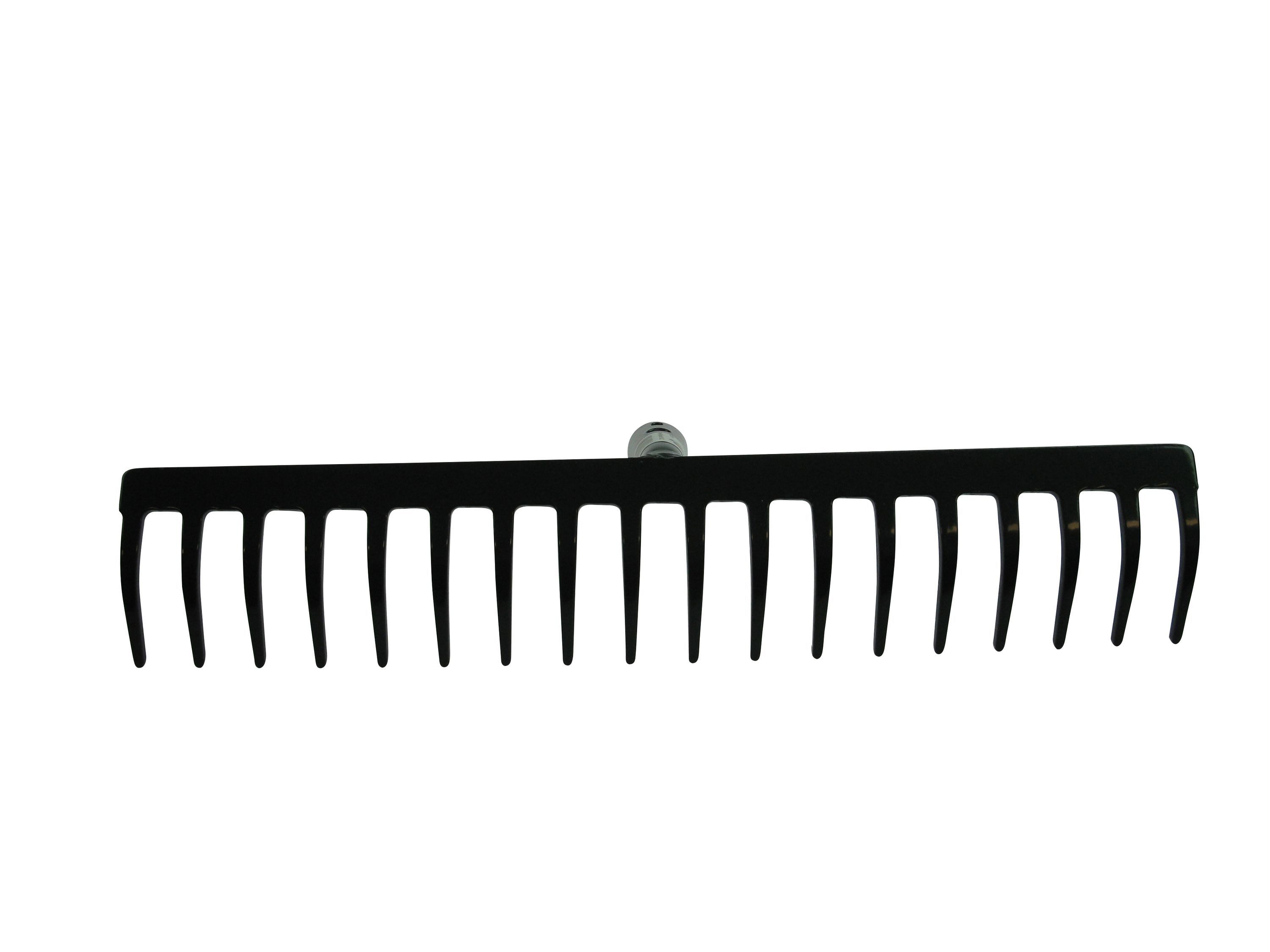 Polar Garten Rechen 2256 Gartenrechen Stahl Rechen Harke 5mm 18 Zinken – Bild 4 von 5
