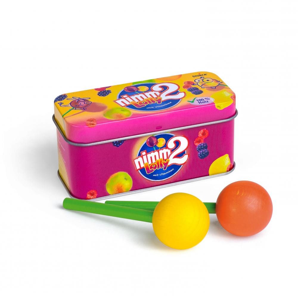 Erzi® Spiellebensmittel nimm2 Lollies in der Dose, (Set, 3-tlg., 1), Made in Germany