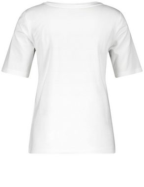 GERRY WEBER Kurzarmshirt T-Shirt mit dekorativer Ausschnittblende