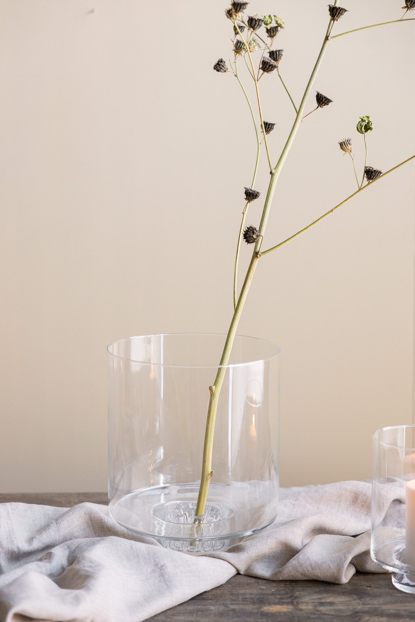 Storefactory Scandinavia Dekovase Vase HAMNBY L klar, Ø 24x29cm günstig online kaufen