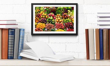 WandbilderXXL Bild mit Rahmen Vegees, Gemüse, Wandbild, in 4 Größen erhältlich
