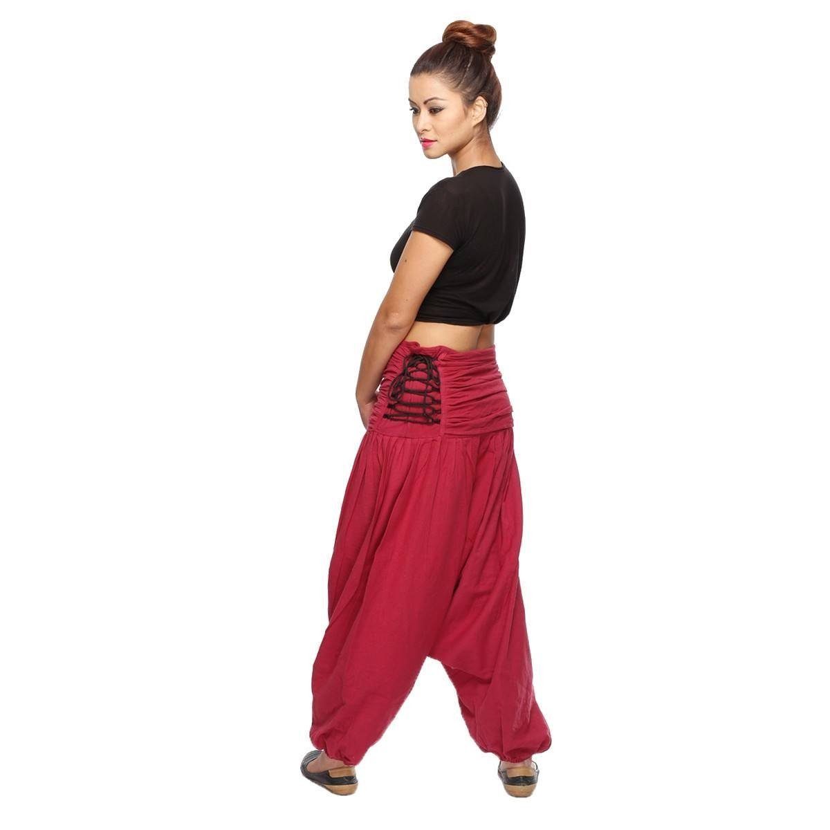 SIMANDRA Haremshose Jaya Damen Pluderhose im Aladin-Stil - für Sport & Freizeit (1-tlg)