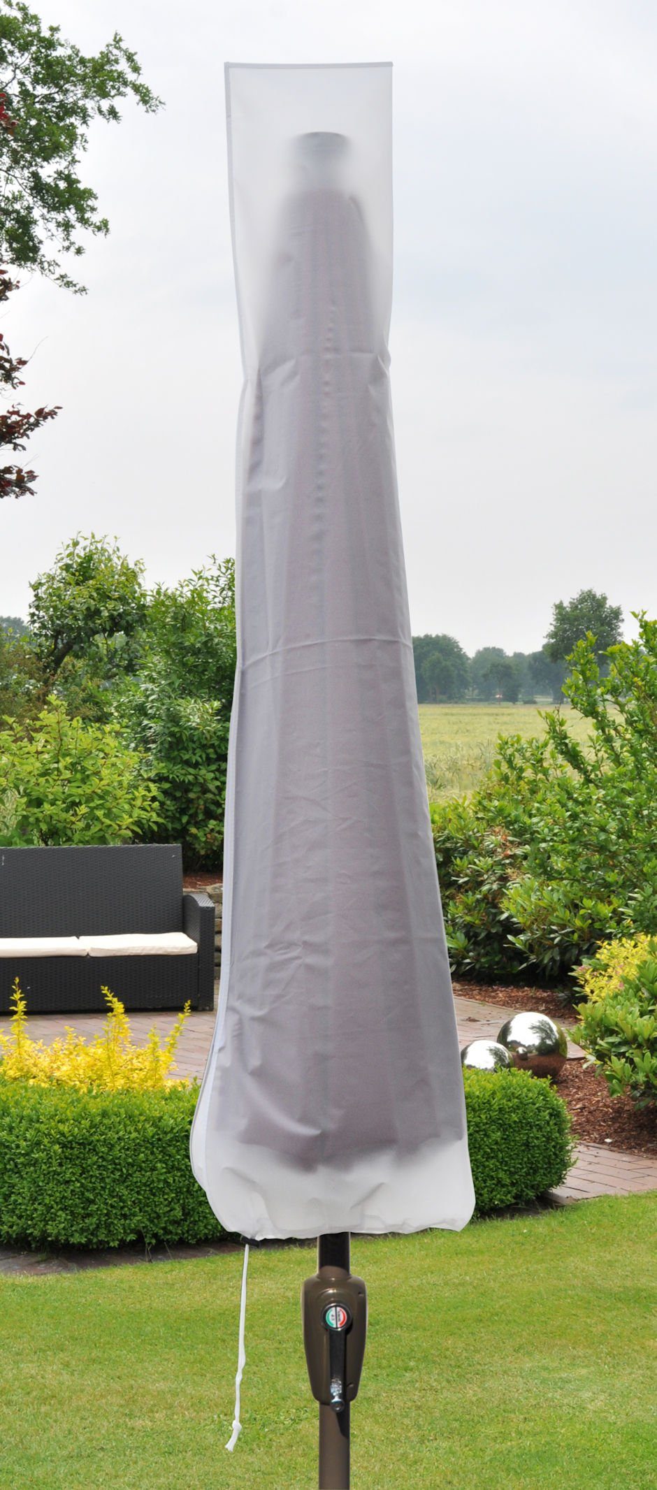 Spetebo Sonnenschirm-Schutzhülle Wetterschutzhülle für Sonnenschirm - 153 cm