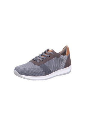 Ara Lisboa - Herren Schuhe Schnürschuh Sneaker Textil grau