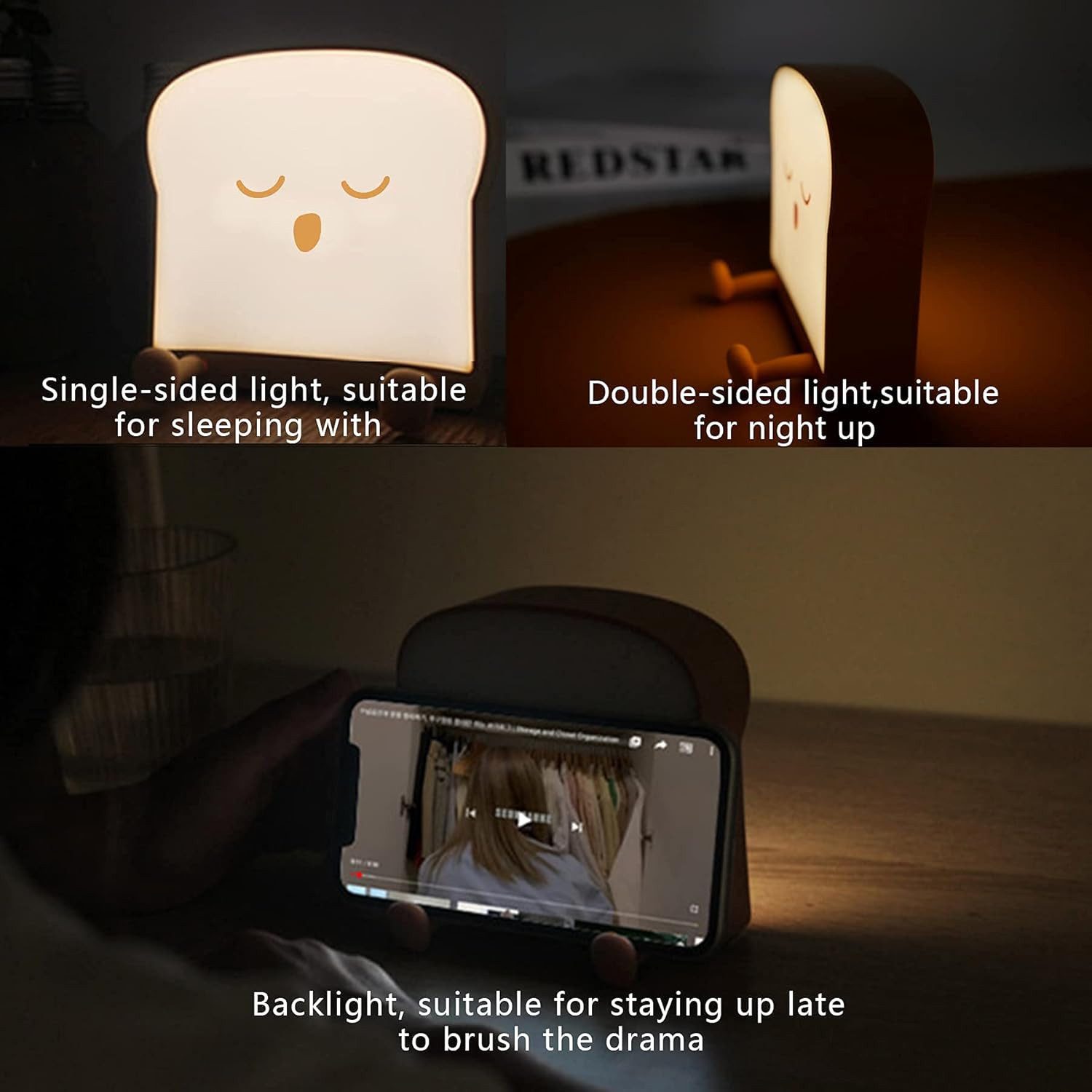 BlingBin LED Nachtlicht Nachtlicht Kinder, Süßes günstig online kaufen
