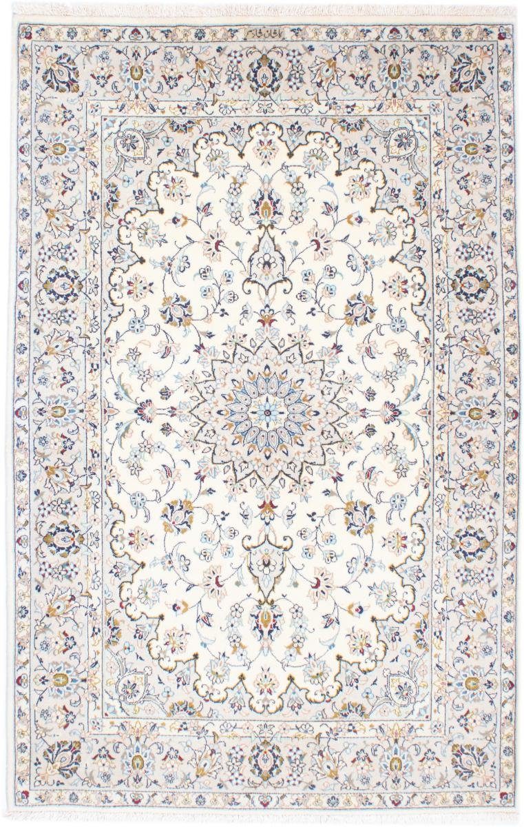 Orientteppich Keshan 137x216 Handgeknüpfter Orientteppich / Perserteppich, Nain Trading, rechteckig, Höhe: 12 mm