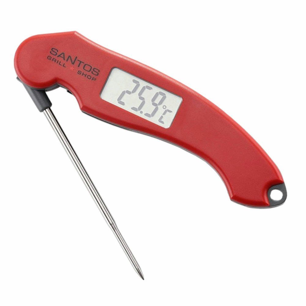 Grillbesteck-Set Thermometer Digital-Grillthermometer klappbar, PROREGAL®