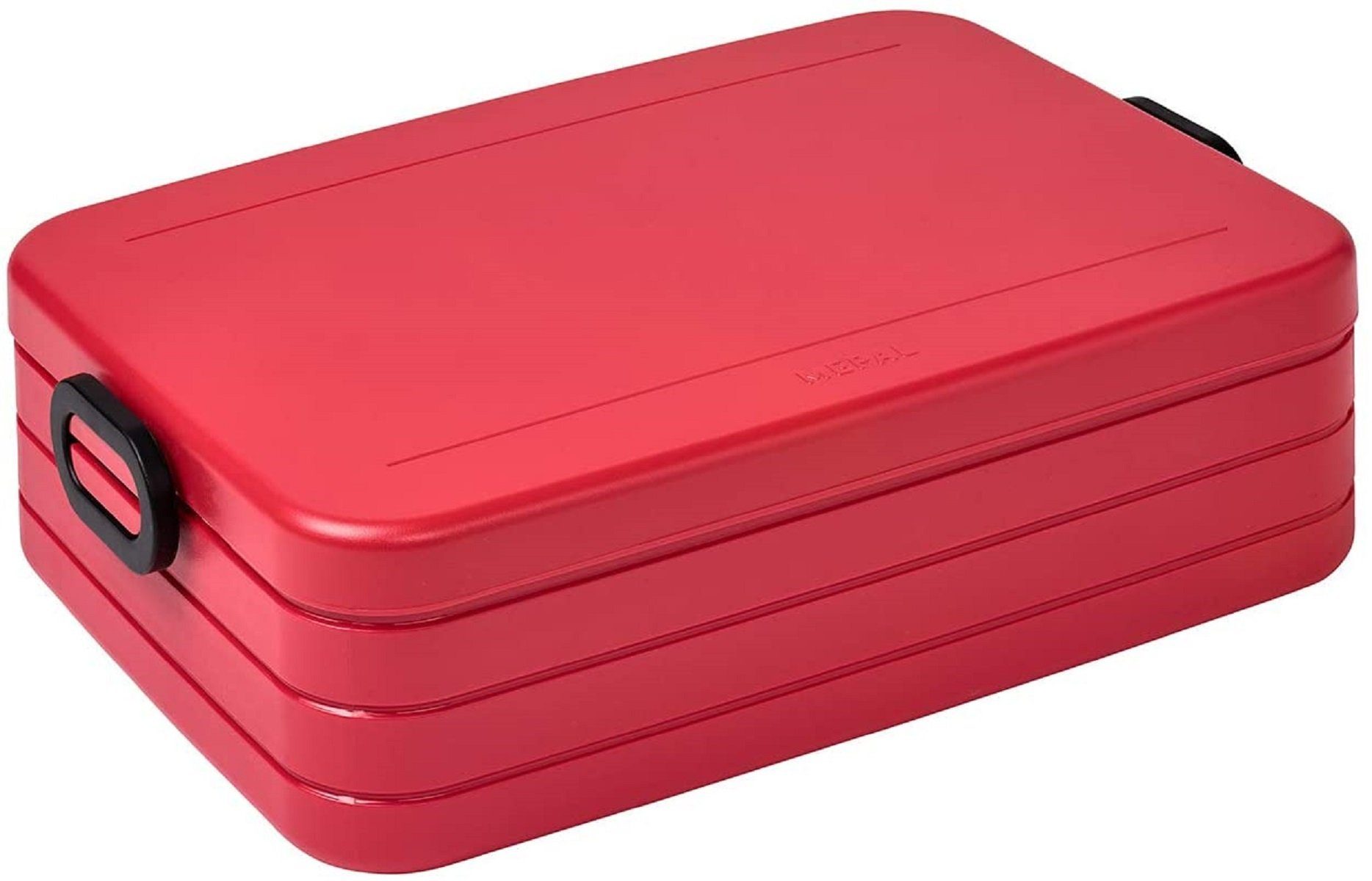 Mepal Lunchbox Bento-Lunchbox Take A Break, Nordic red, large, großzügige Fächeraufteilung, perfekt für unterwegs