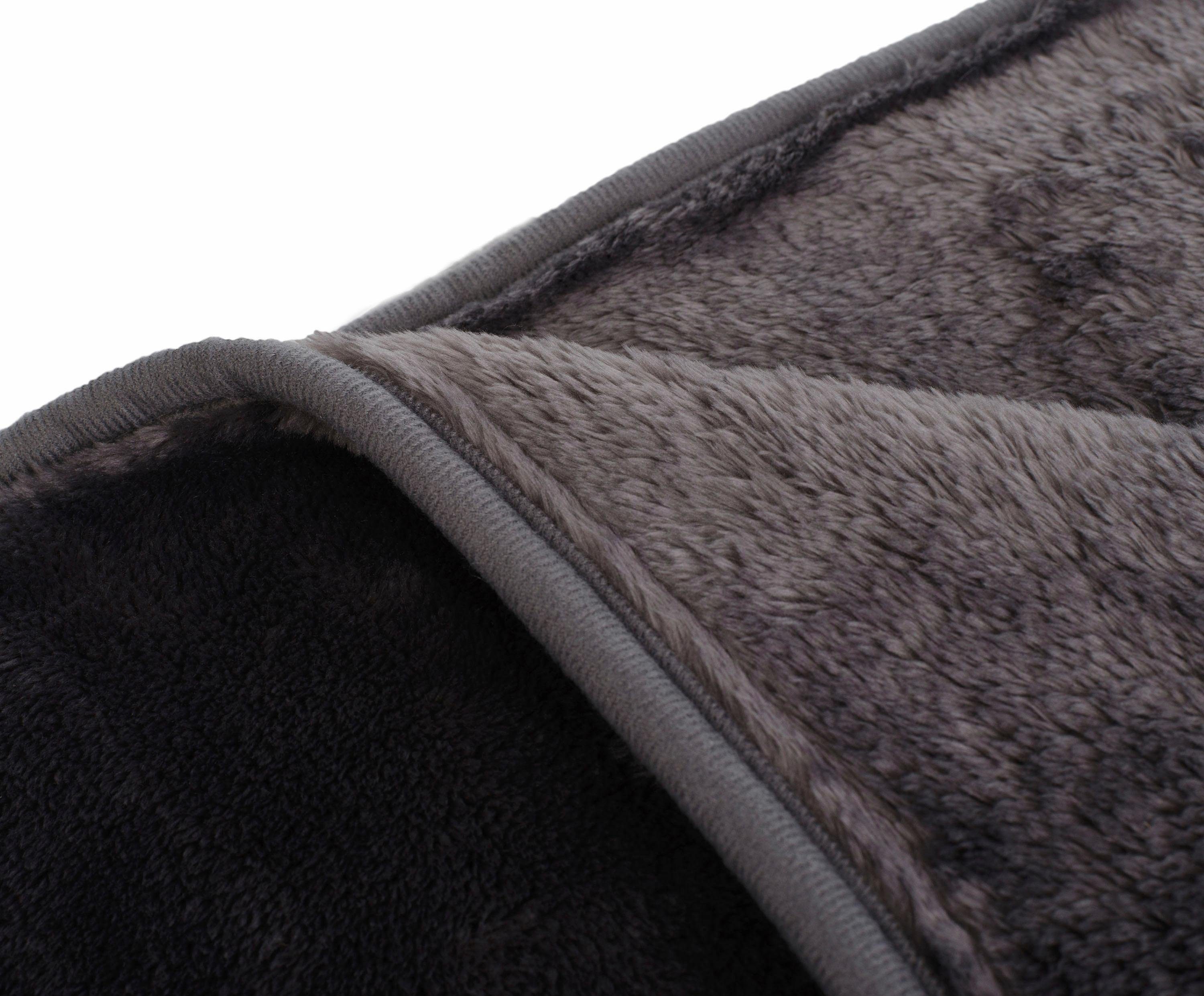 Wohndecke Premium Cashmere Feeling, Gözze, mit premium Cashmere Feeling, Kuscheldecke