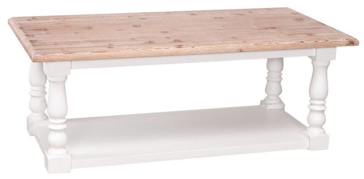 Couchtisch Landhausstil Couchtisch 120 x 60 x H. 45 cm - Landhausstil Möbel