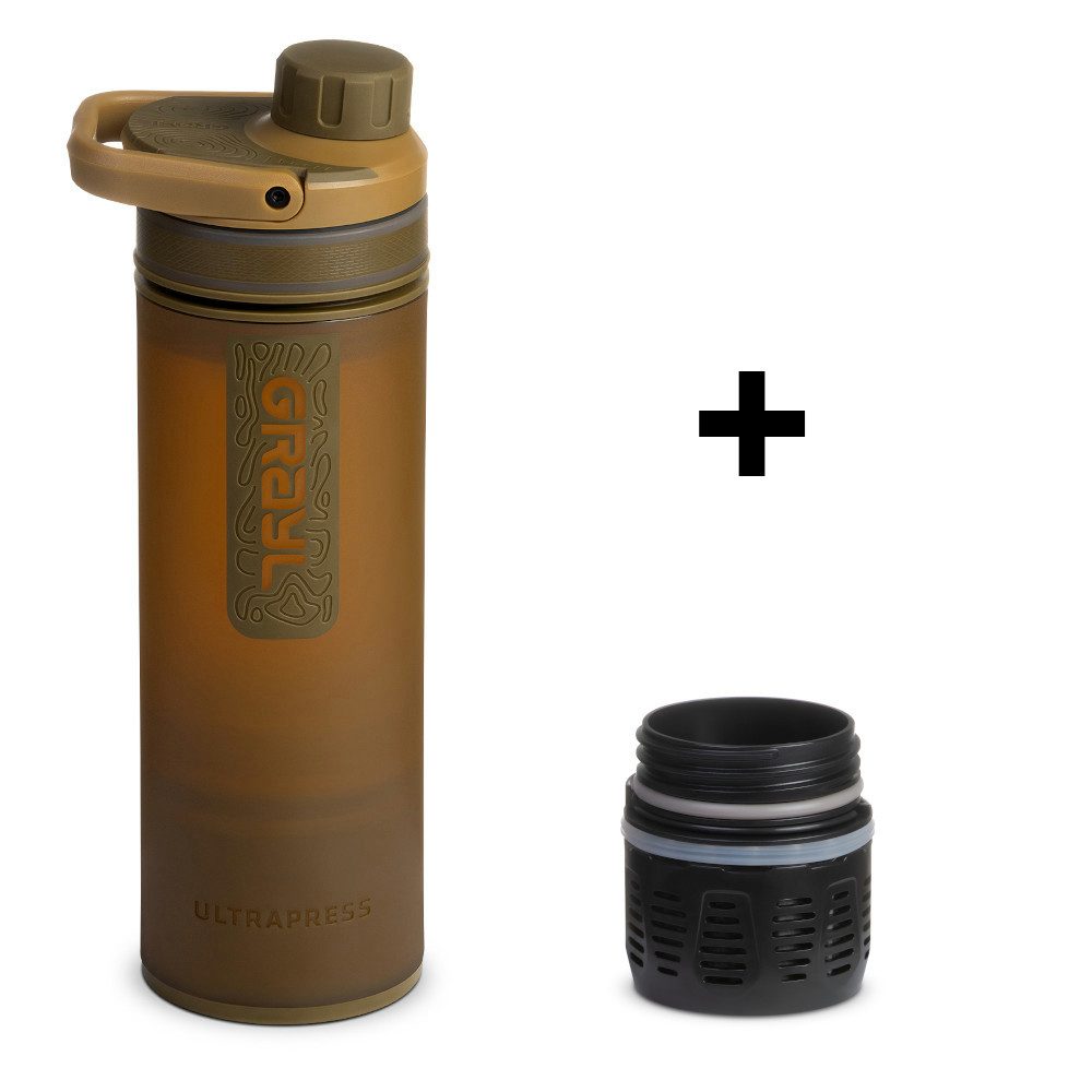 Grayl Wasserfilter GRAYL UltraPress™ Purifier Bottle + Ersatzfilter