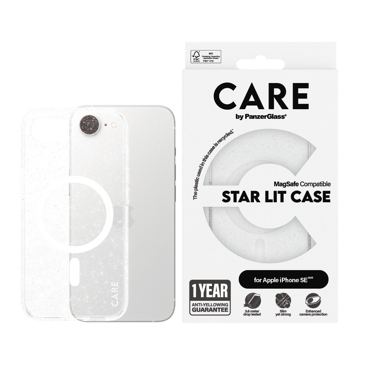 CARE by PanzerGlass Handyhülle Flagship Case Urban Combat mit MagSafe, Backcover, Schutzhülle, Handyschutzhülle, Case, Schutzcase, stoßfest
