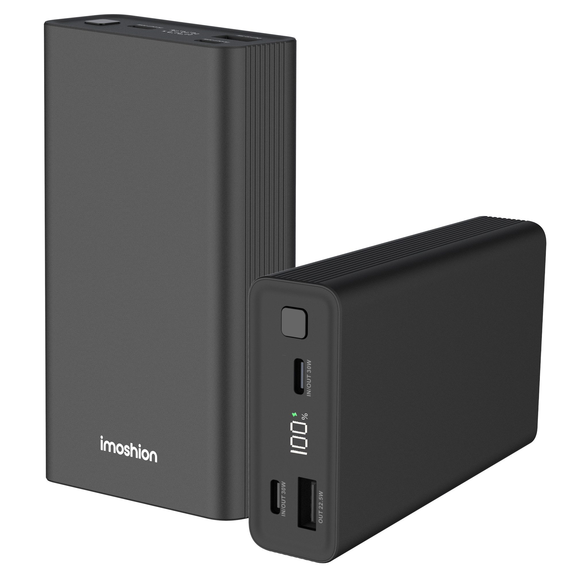 imoshion imoshion Ultra Series Aluminium Powerbank 20.000 mAh - Schnellladen bi Powerbank (1 St)