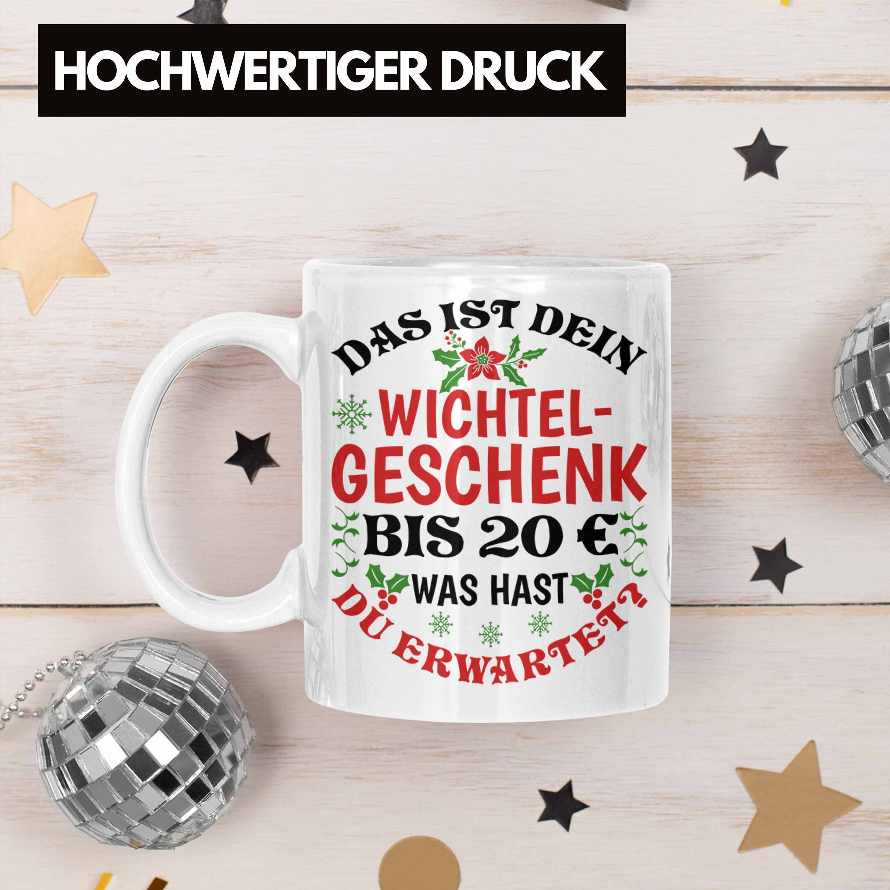 Trendation Tasse Wichtelgeschenk für 20 Euro Tasse Wichteln für Frauen Kollegen Wichtel