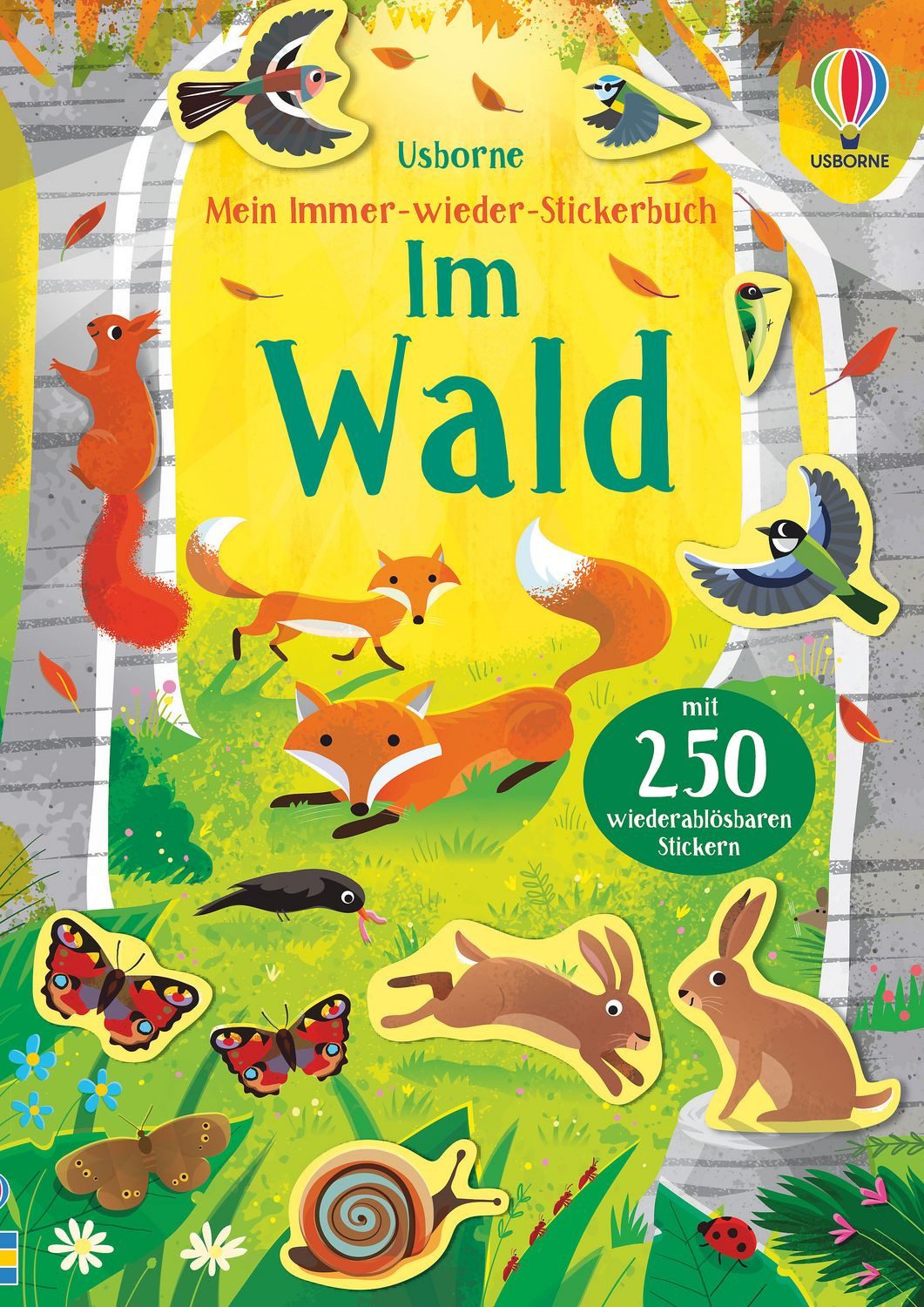 Mein Immer-wieder-Stickerbuch: Im Wald / Caroline Young