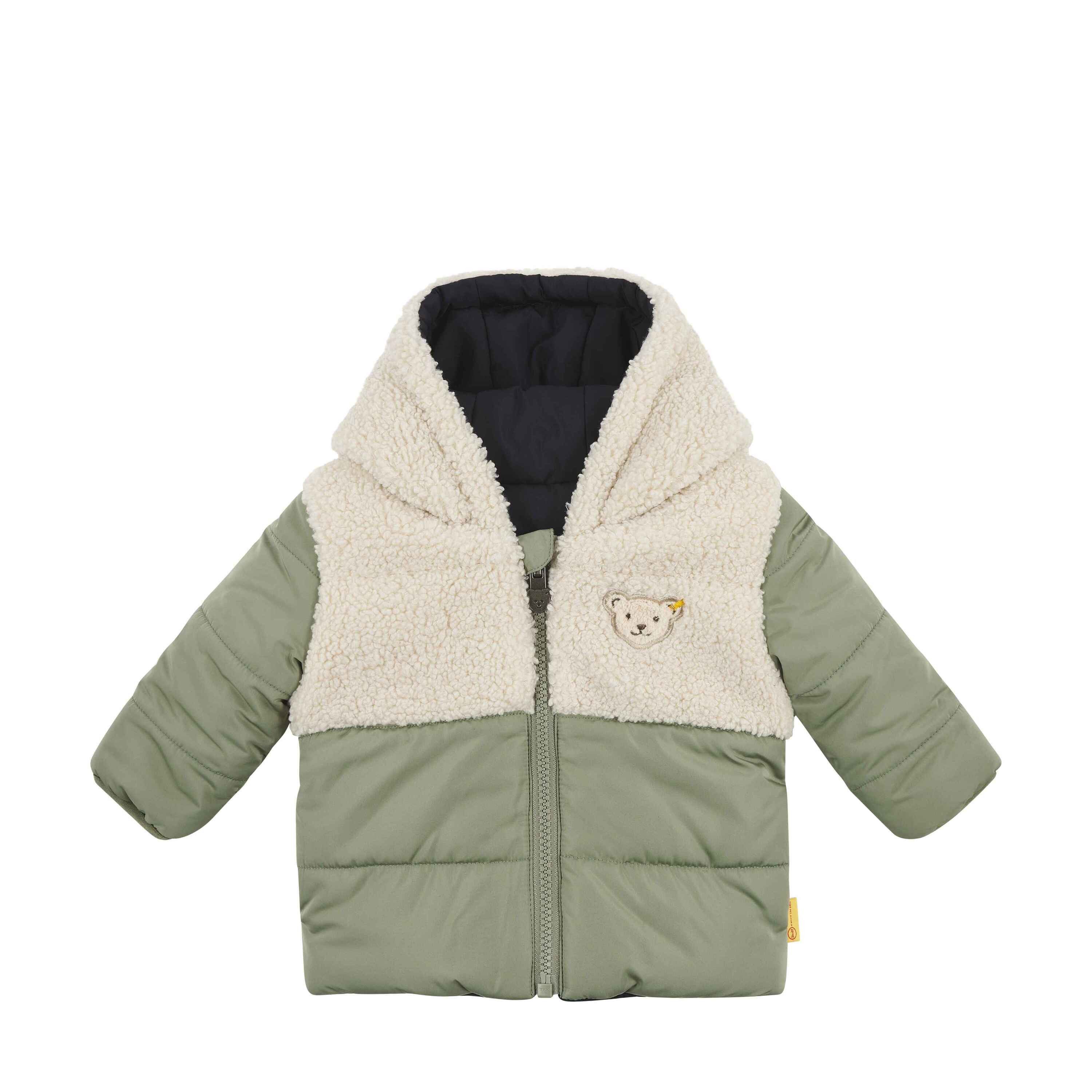 Steiff Outdoorjacke Wendejacke College, Reflektor, gefüttert, wattiert