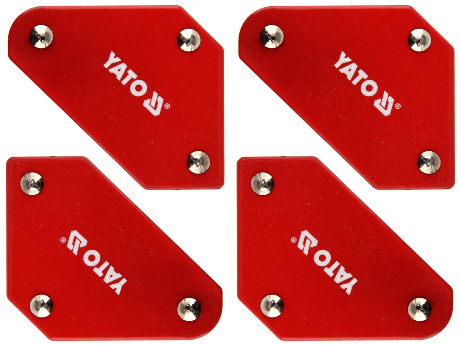 TRIZERATOP Magnet-Schweißwinkel Schweißmagnet, Schweißwinkel SET 4 Teilig, (Schweißmagnet, Schweißwinkel SET 4 Teilig)