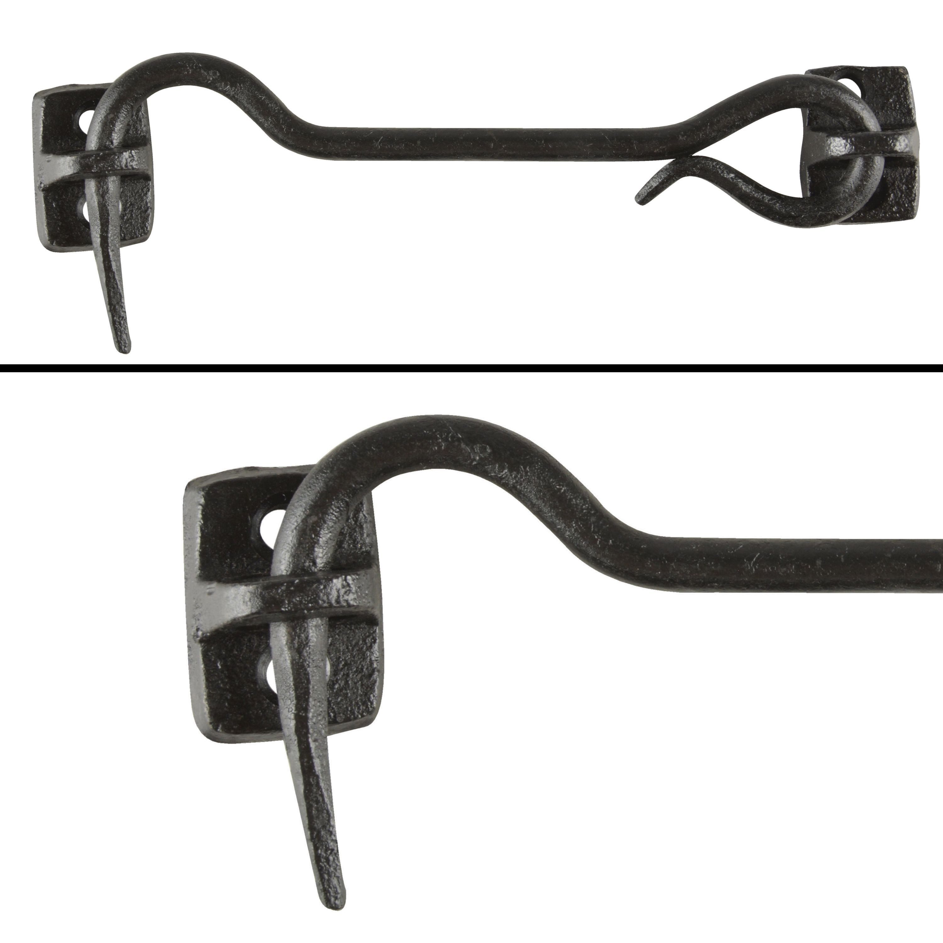 esschert design Wandhaken Kabinenhaken KAJÜTHAKEN "S" Sturmhaken Metall sch günstig online kaufen