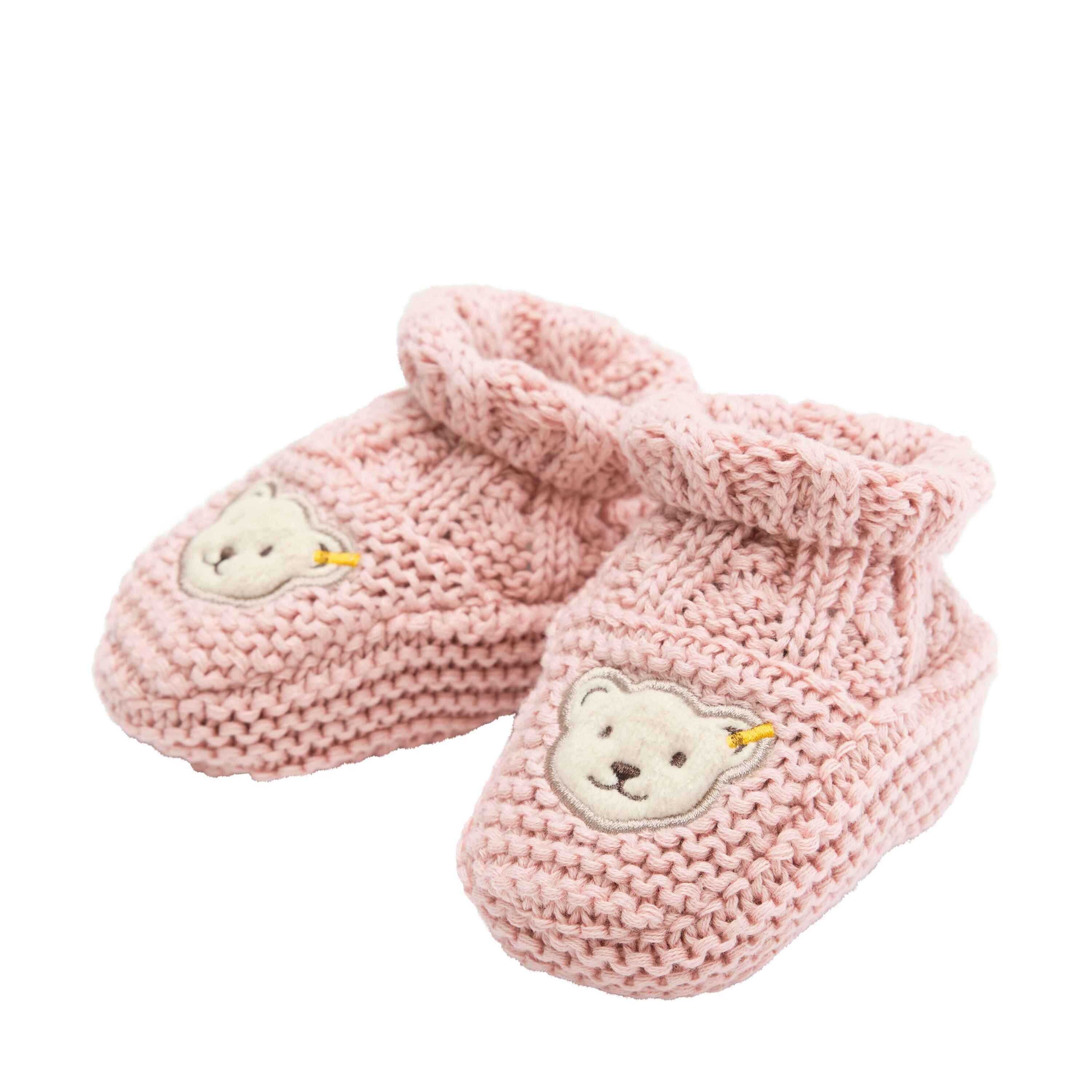 Steiff Babyschuhe GOTS Baby Wellness, gefüttert Wagenschuh