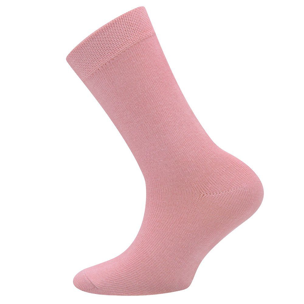 Ewers Socken Socken (3-Paar) altrosa/wildrose/phlox Uni