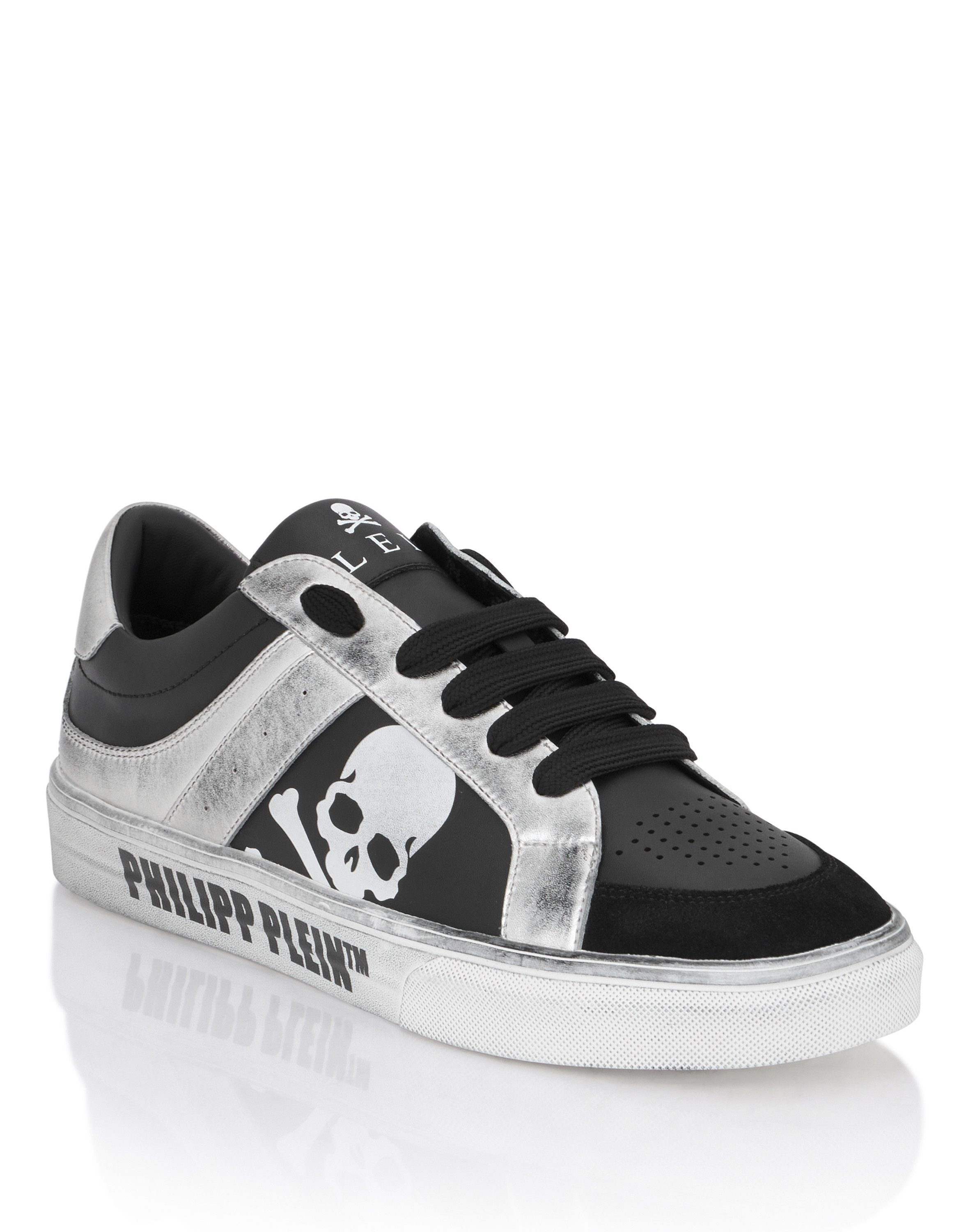 PHILIPP PLEIN Low-Top Leather Sneakers Retrokickz TM Sneaker günstig online kaufen