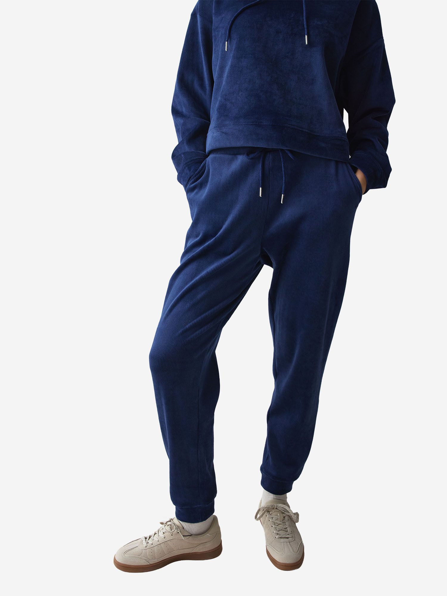 Triumph Sweatpants Red Label Velour Rib Jogginghose, Sweathose, Loungehose
