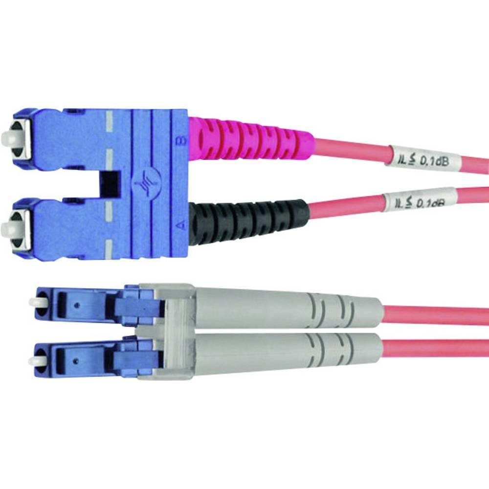 LWL-Kabel Duplex SC-Stecker / LC-Stecker 50/125 µ Glasfaserkabel