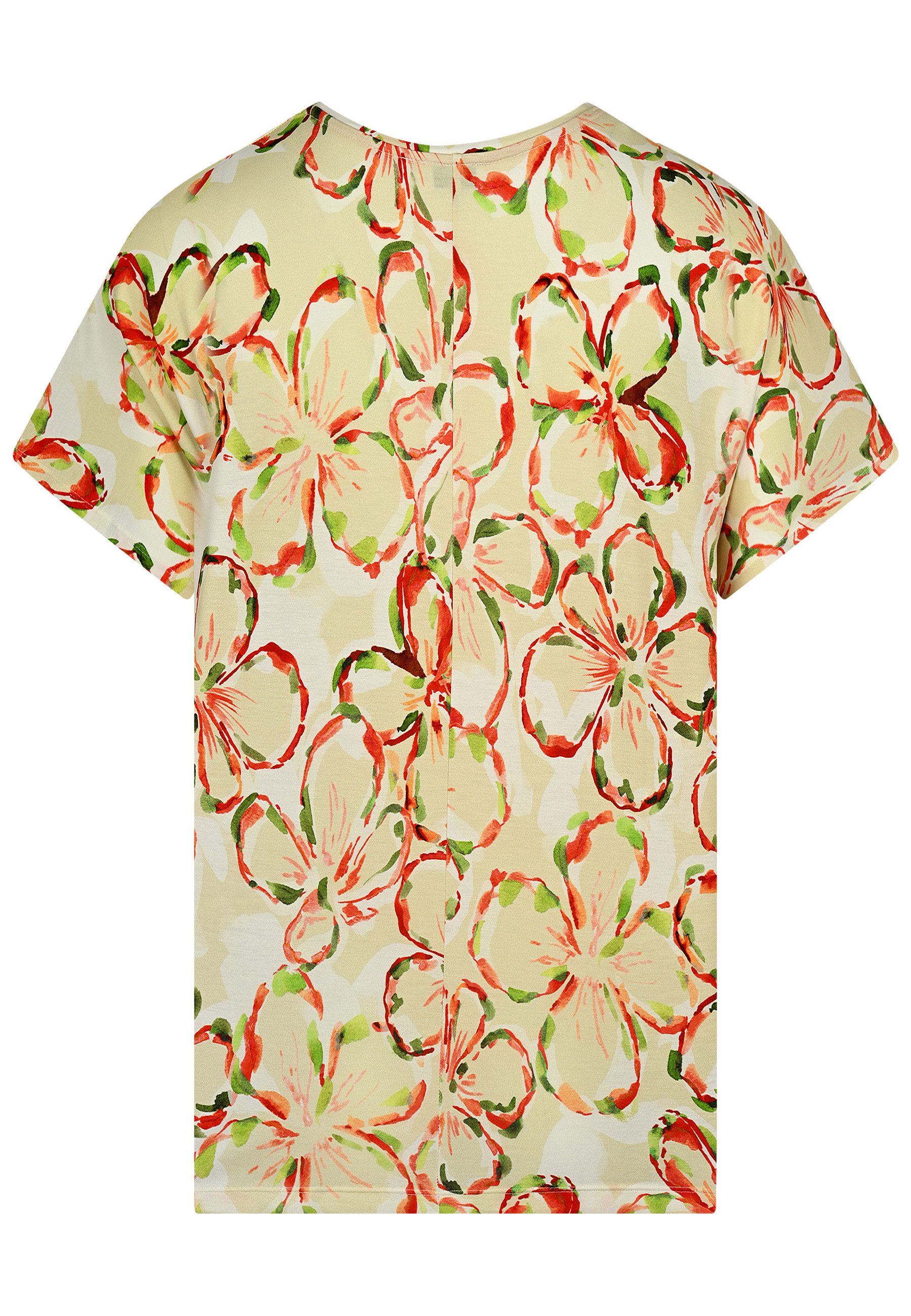 elanza T-Shirt Shirt mit Blumen-Print in günstig online kaufen