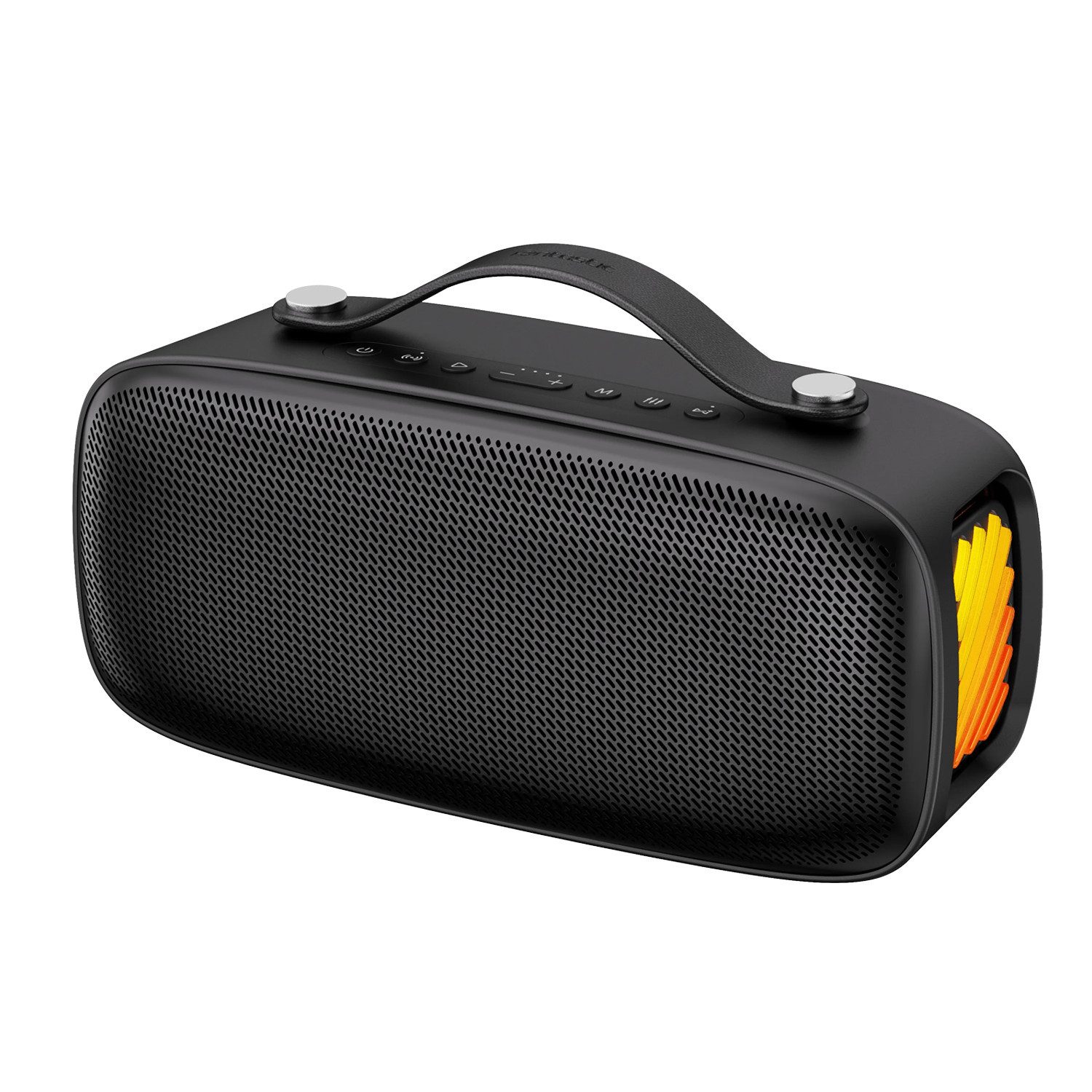 fontastic Soulvox50 Bluetooth Lautsprecher mit Licht, TWS & IPX6 Schutz Bluetooth-Lautsprecher (50 W)