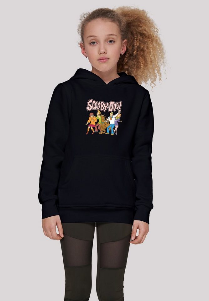 F4NT4STIC Sweatshirt Scooby Doo Classic Group Unisex Kinder,Premium Merch, Jungen,Mädchen,Bedruckt, Klassische Rippbündchen an Ärmeln und Saum