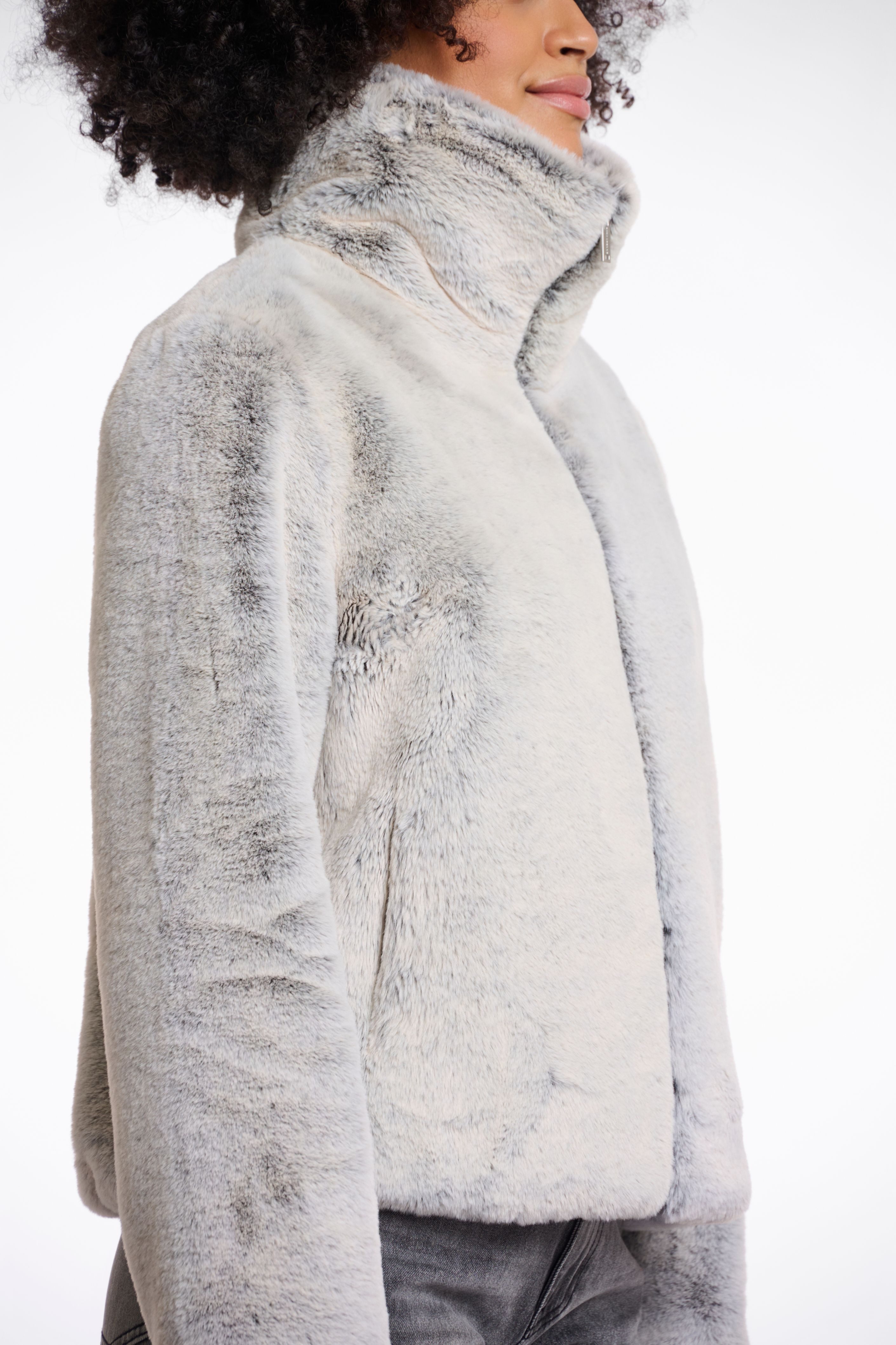 Rino & Pelle Fellimitatjacke günstig online kaufen