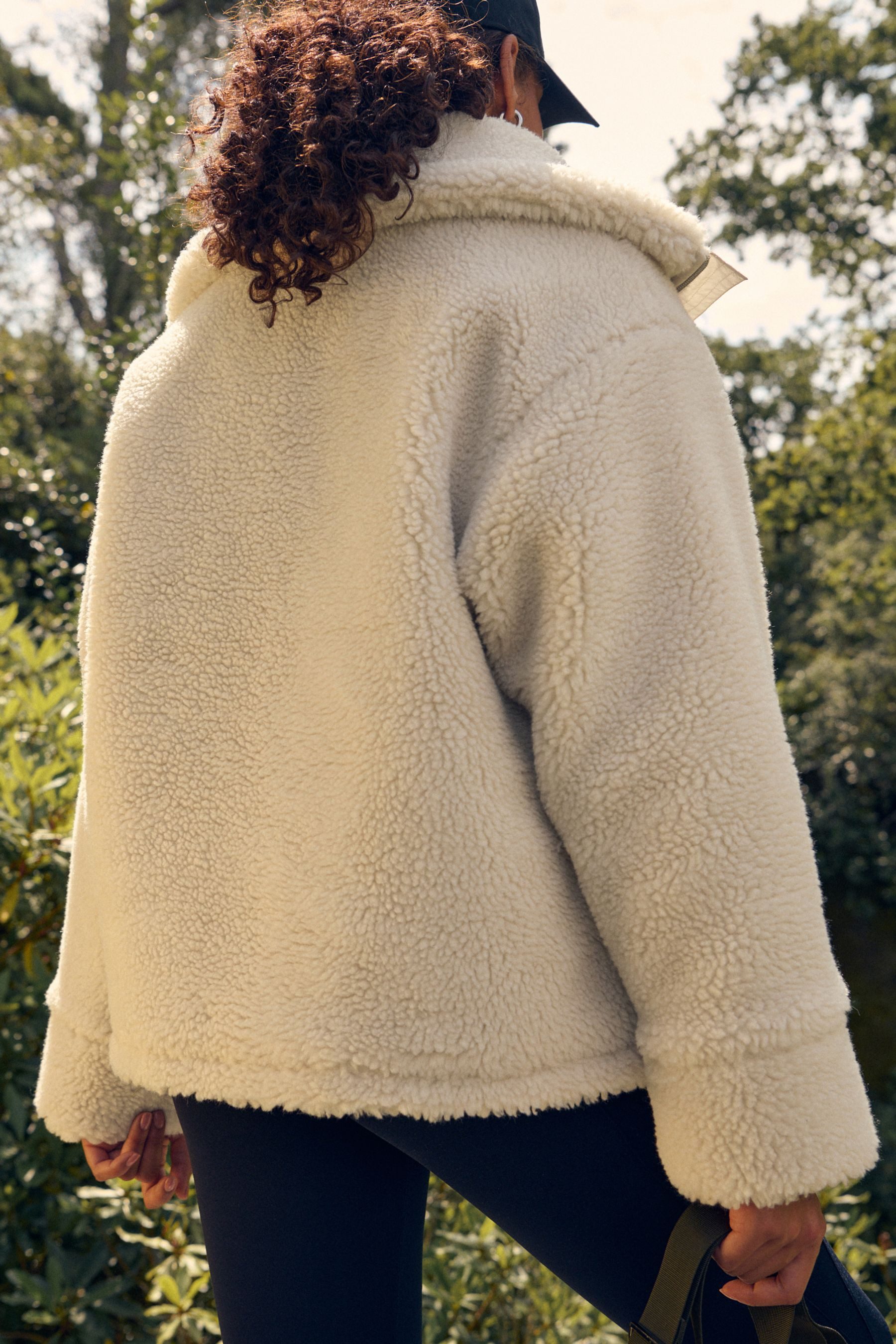 Next Fleecejacke Borg-Fleece-Jacke (1-St) günstig online kaufen