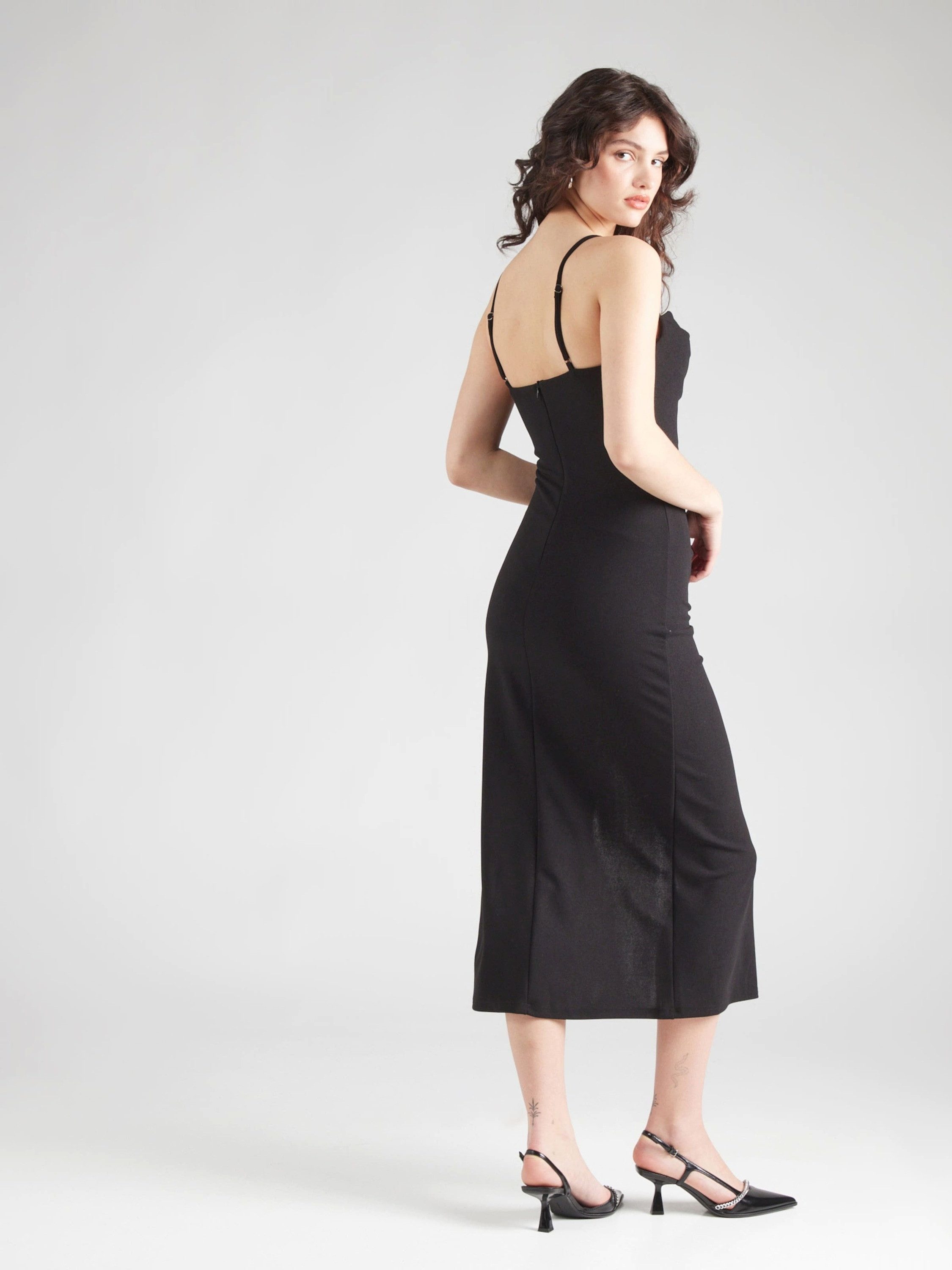 Skirt & Stiletto Cocktailkleid (1-tlg) Drapiert/gerafft