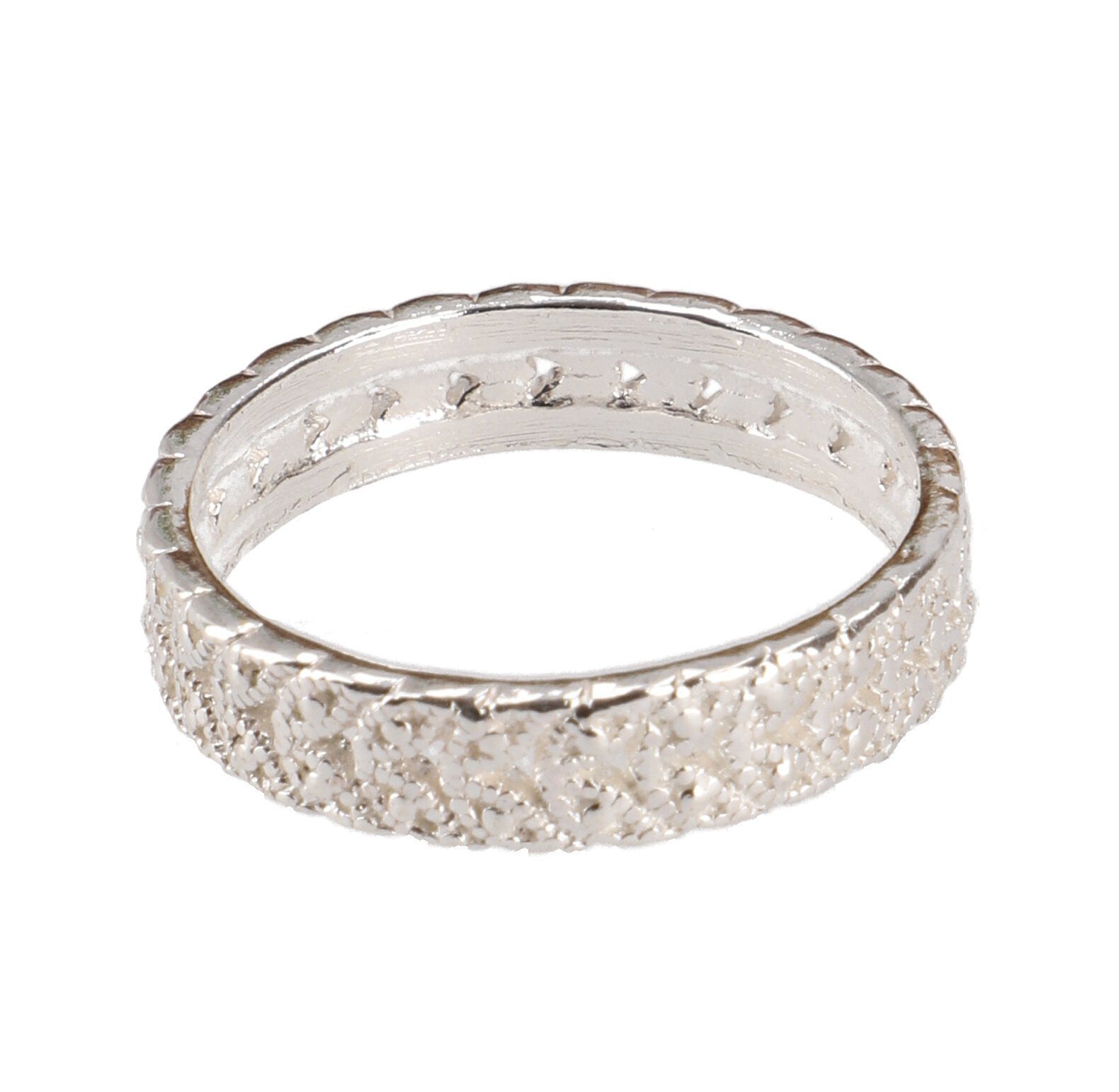 - Silberring, Ethno 54,5 24 (17,5 Style Boho Guru-Shop Modell Silberring mm) Ring