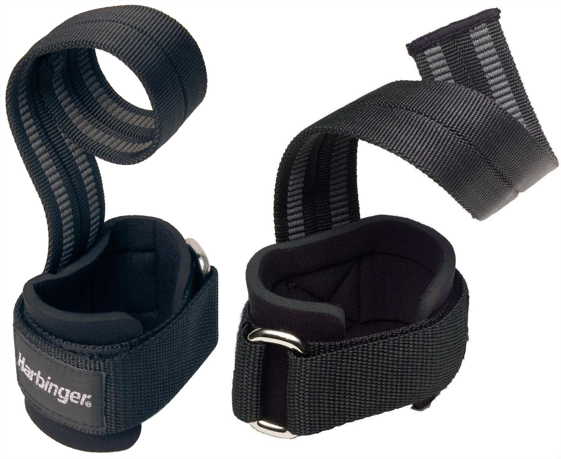 Harbinger Zughilfe Harbinger Big Grip Pro Lifting Straps gepolstert Schwarz 29,5 cm