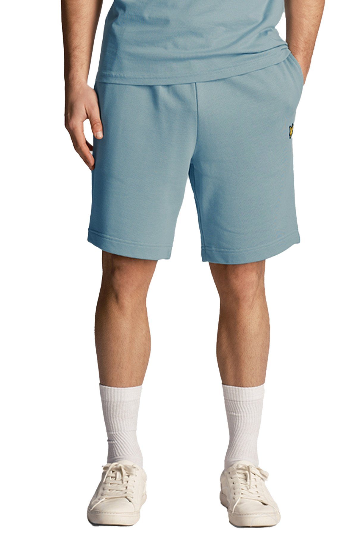 Lyle & Scott Sweatshorts Aus Baumwolle, Sportlich Mit Kordelzug