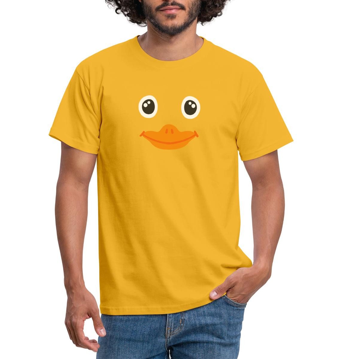 Spreadshirt T-Shirt Ente Karneval Fasching Gruppenkostüm Männer T-Shirt (1- günstig online kaufen
