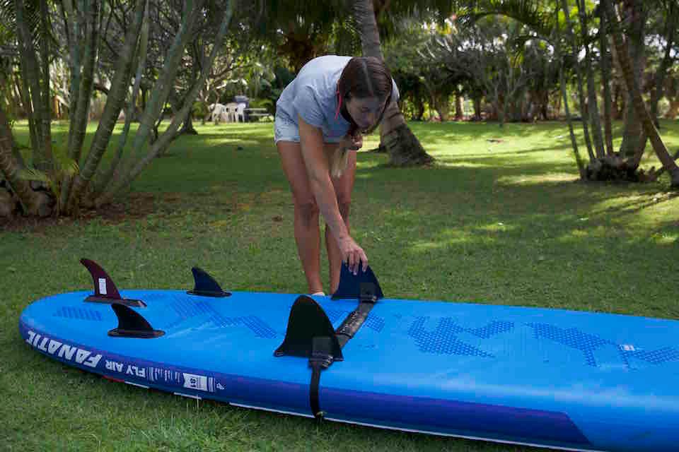 Fanatic SUP-Board Fanatic Arrow Add-On Drift-Stopper abtreiben vermeiden SUP Stand Up