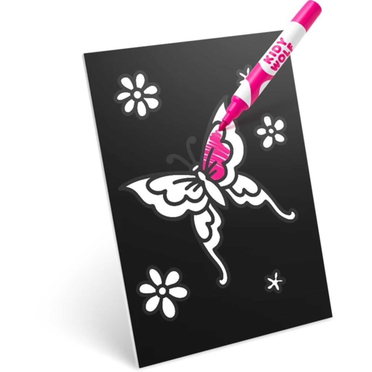 Kidywolf Bilderrahmen Leuchtendes Wandbild 3er-Set Prinzessin