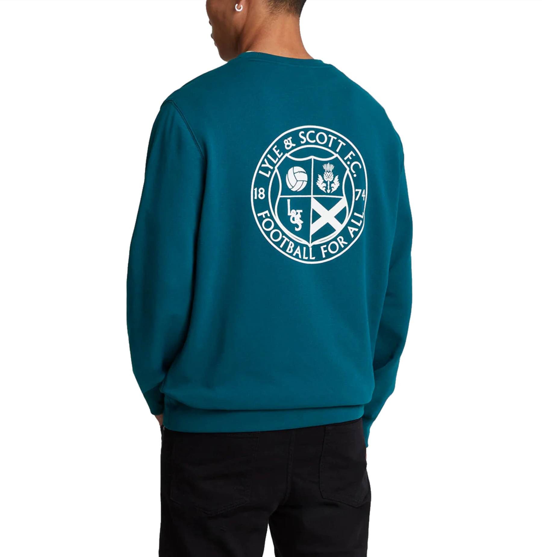 Lyle & Scott Sweater Sweatpulli Lyle&Scott Football For all G günstig online kaufen