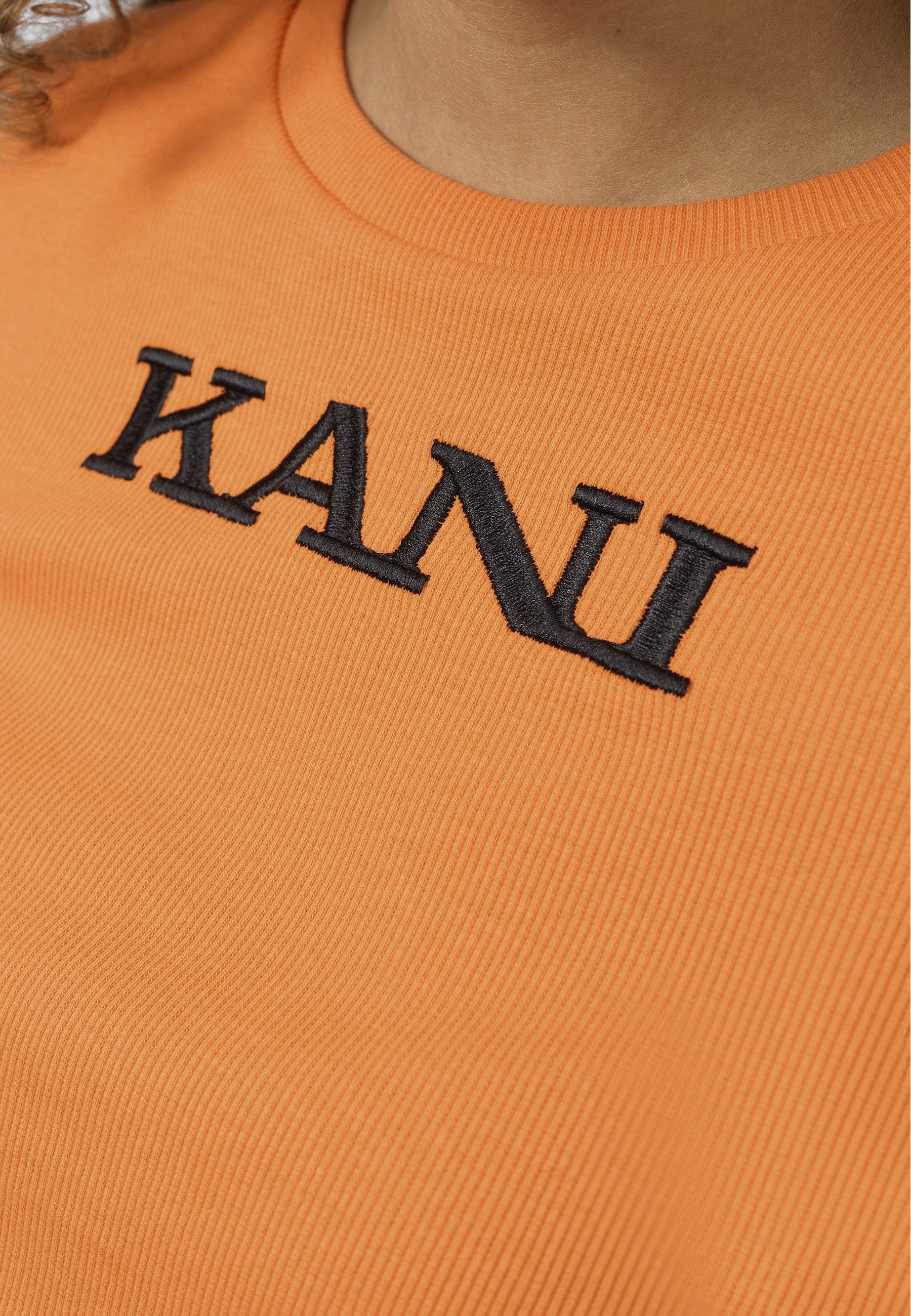 Karl Kani Kurzarmshirt Karl Kani Damen KW221-024-1 Retro Rib Short Tee (1-tlg)