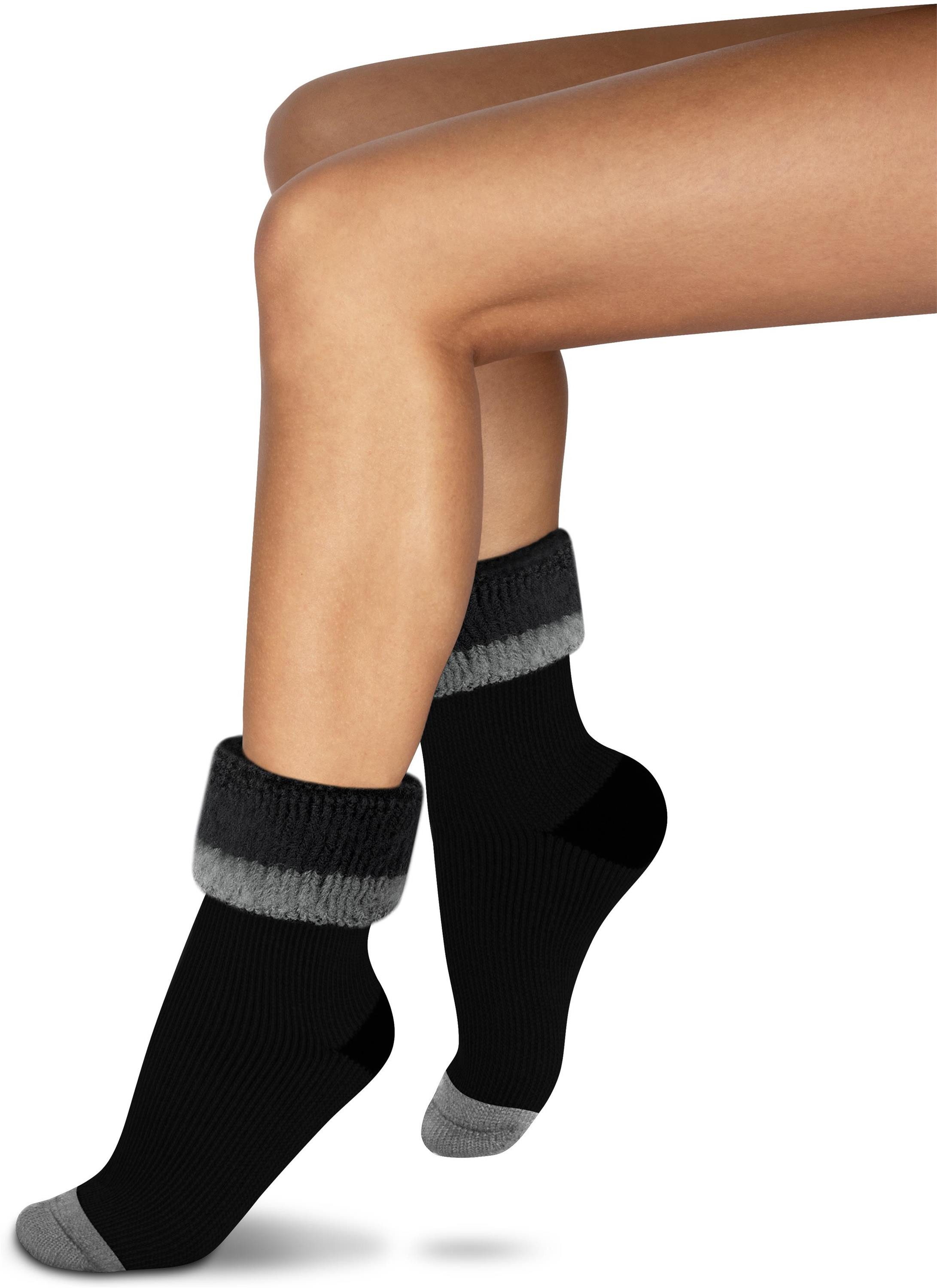 Polar Husky Thermosocken 1 Paar Wintersocken Extrem Hot durchgehend gefüttert