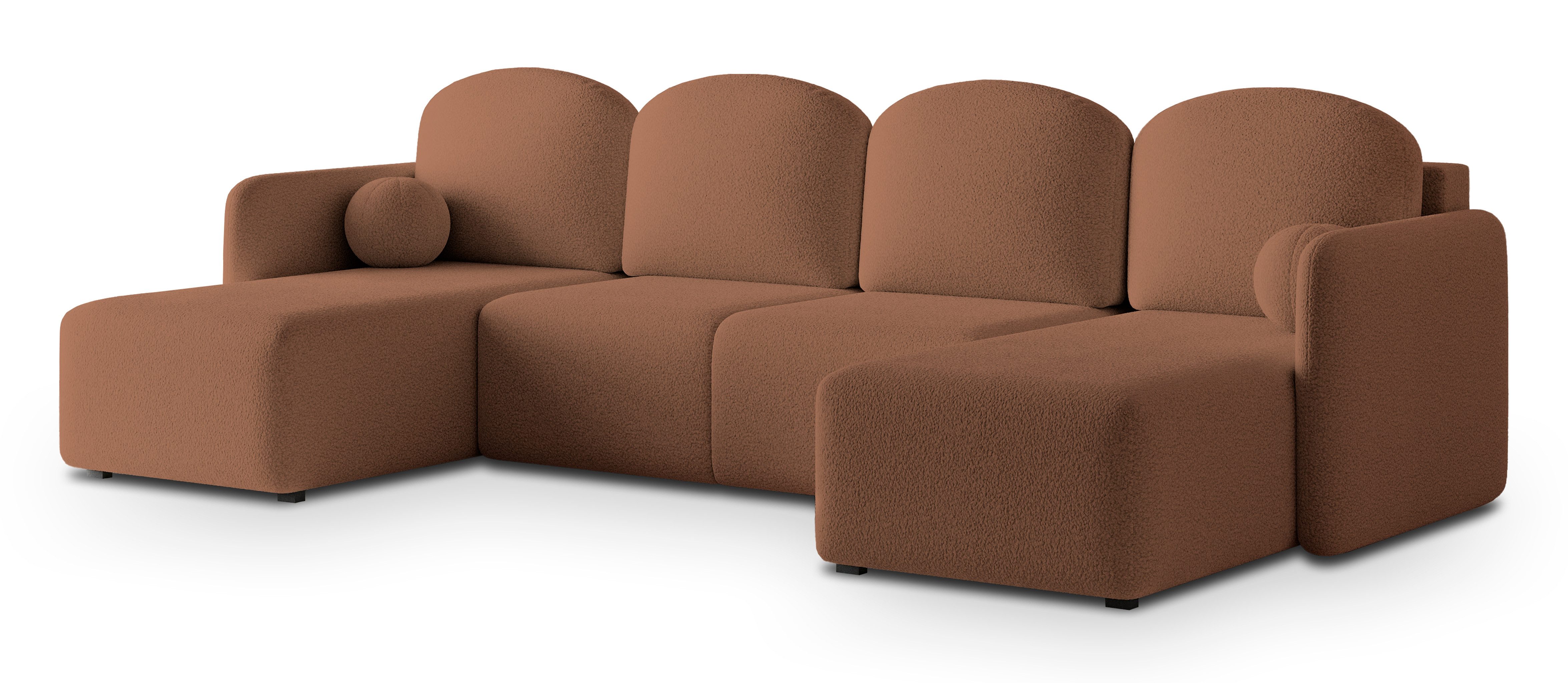 Masseno Ecksofa NUBERO mit Schlaffunktion U-Form, günstig online kaufen