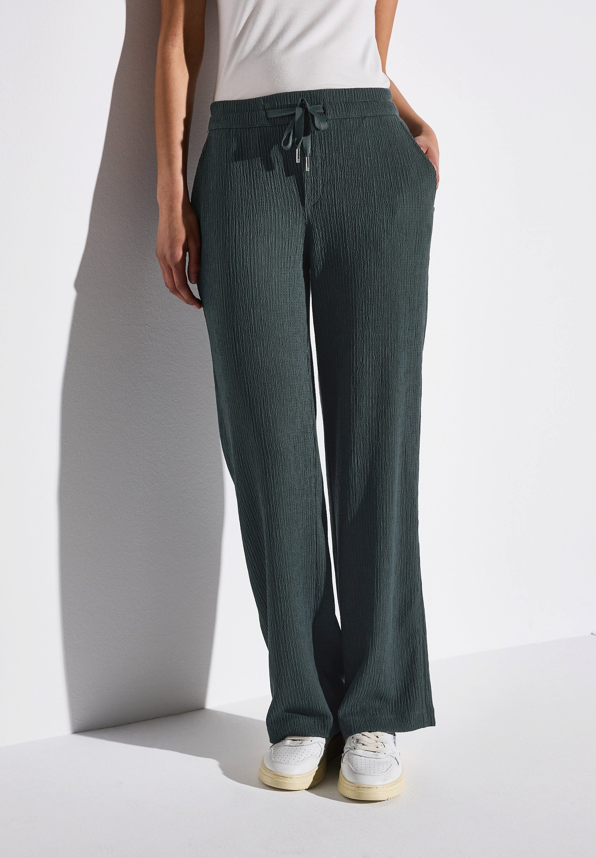 STREET ONE Palazzohose – Leichte Sommerhose günstig online kaufen