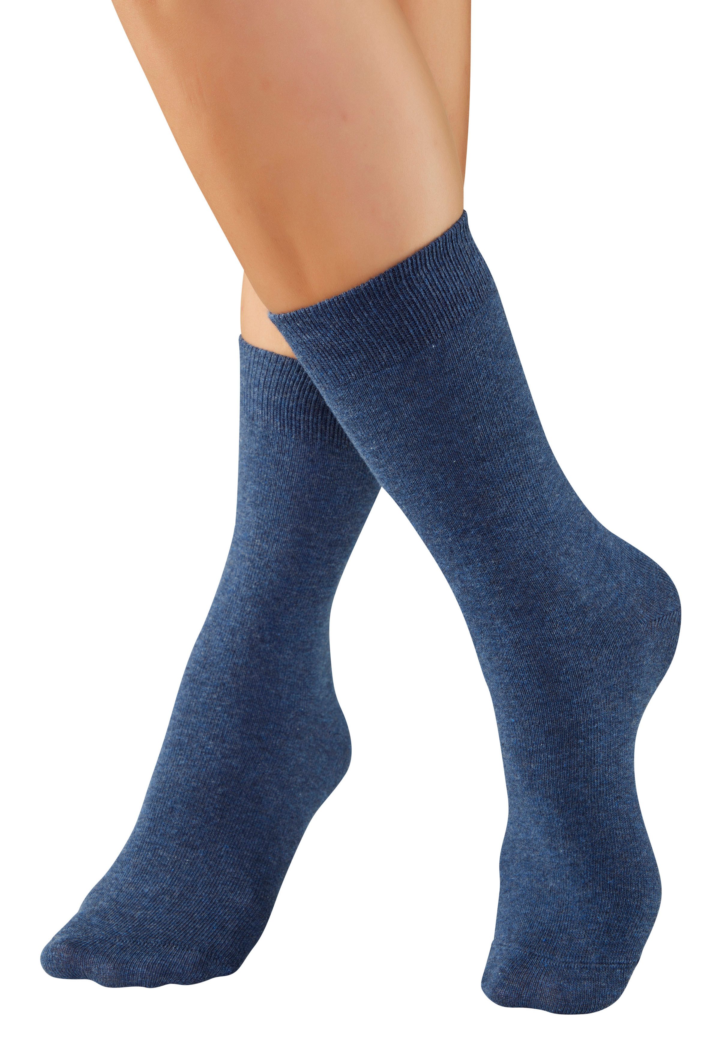 H.I.S Basicsocken (Packung, 20-Paar) zwei Längen im Kombi Pack