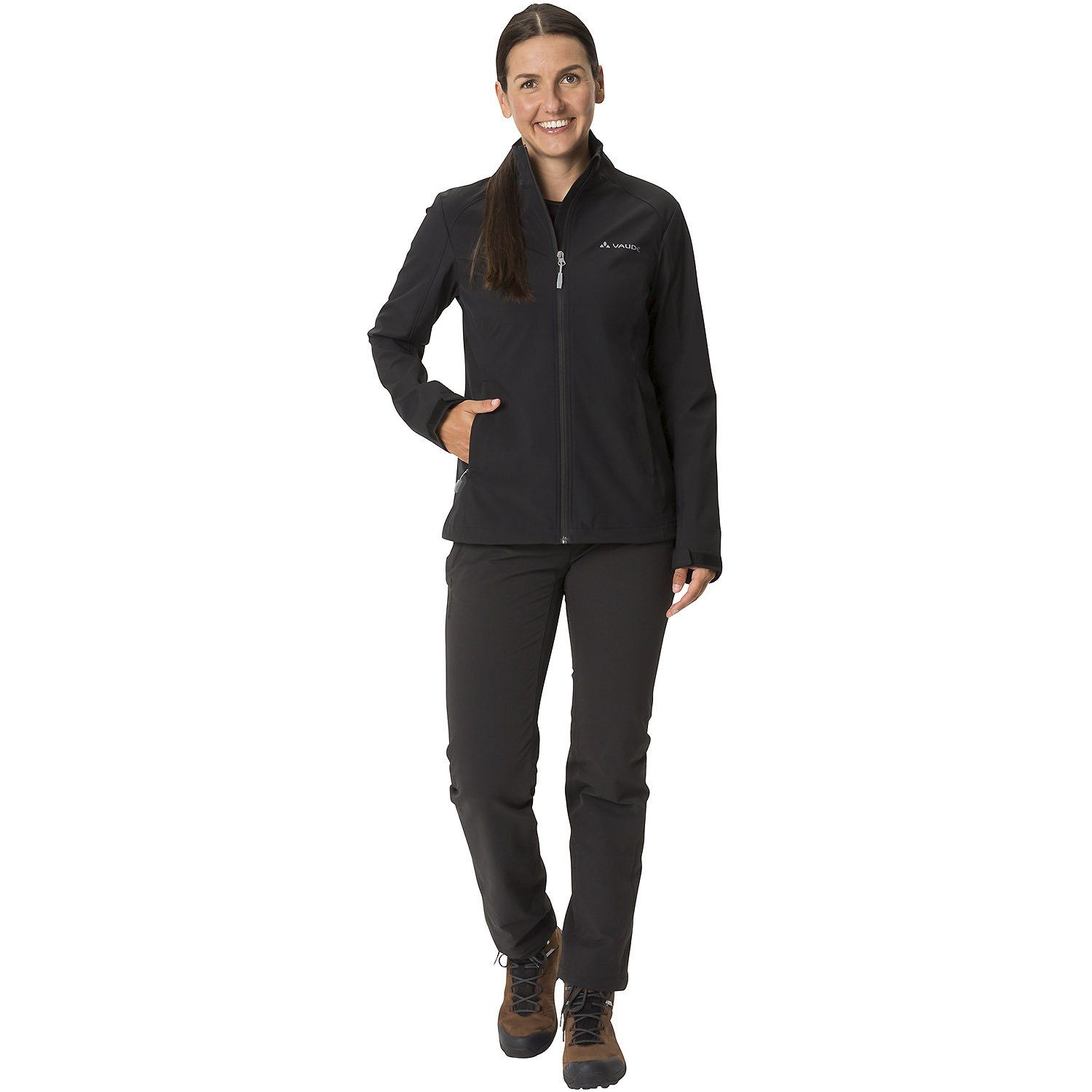 Softshelljacke Hurricane Softshelljacke IV Schwarz VAUDE