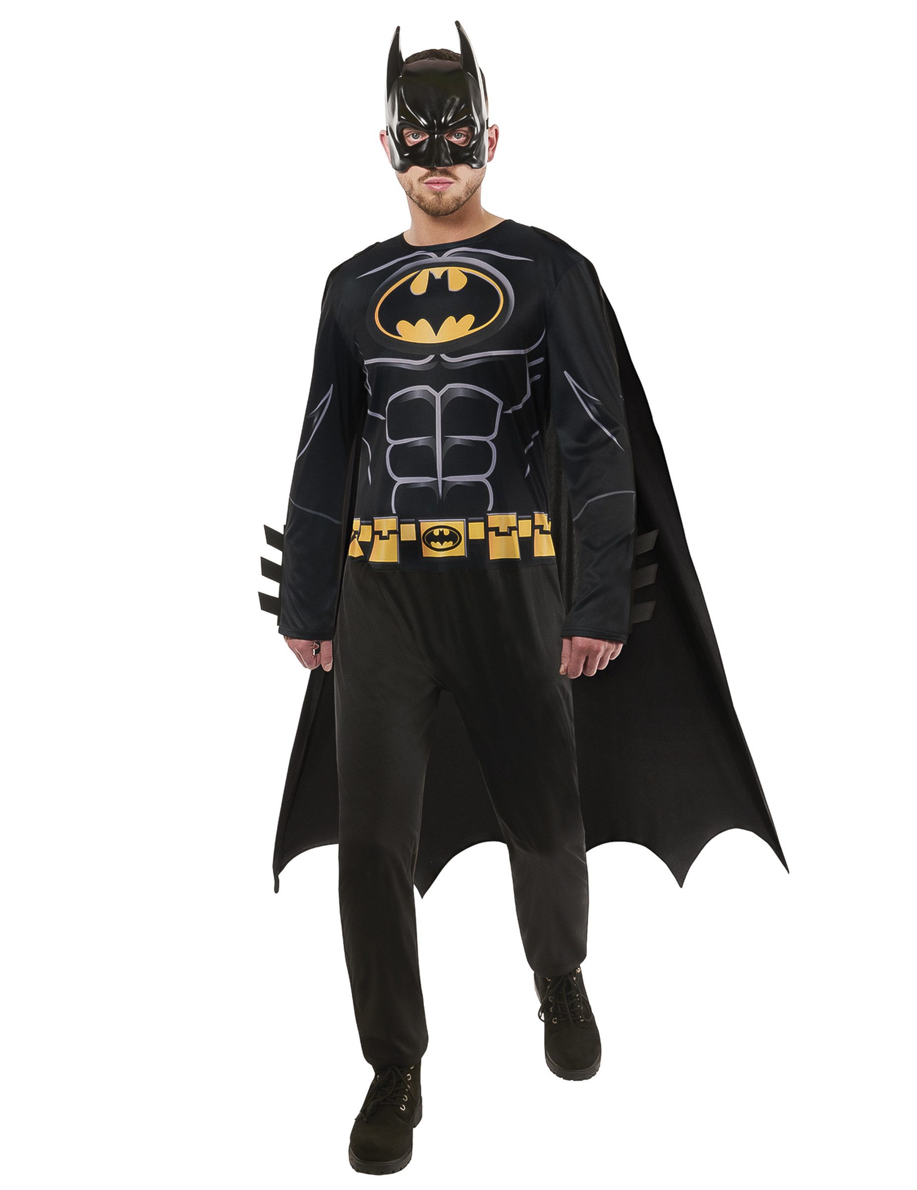 Kostüm Batman Schwarz Erwachsene