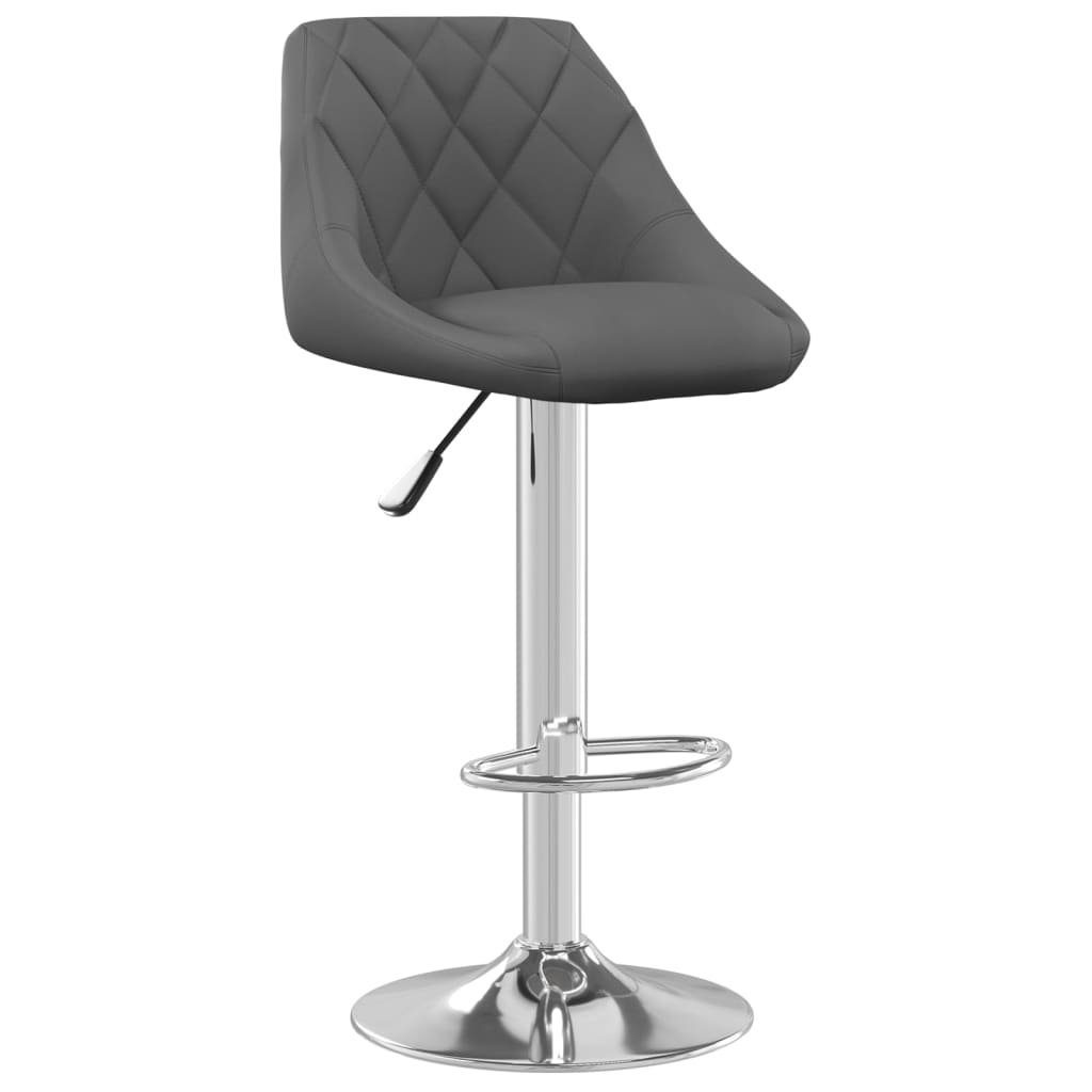 vidaXL Barhocker Barhocker Dunkelgrau Samt (1 günstig online kaufen
